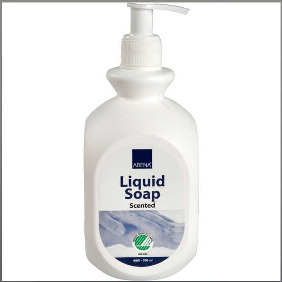 Håndsæbe flydende, ABENA, 500 ml, med parfume