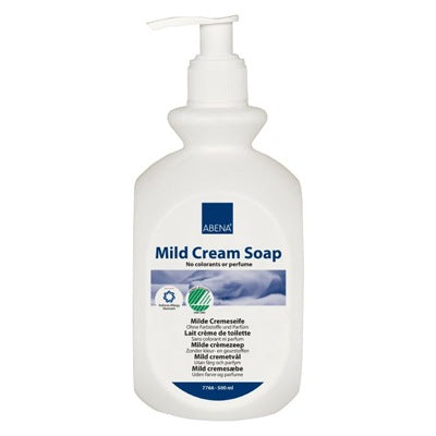 Håndvask - Cremesæbe, Abena, Uden Farve Og Parfume, 500 Ml
