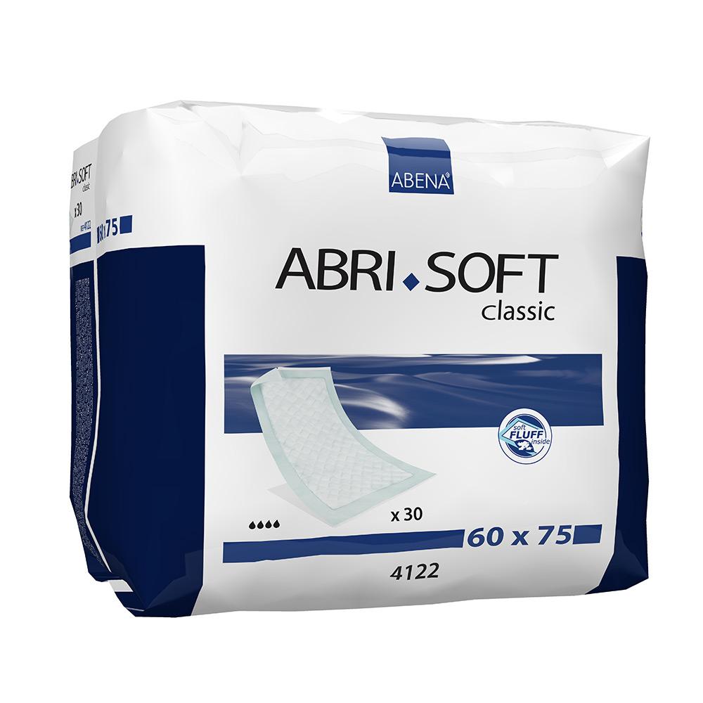 Underlag - Engangs Underlag Med Fluff Fyld, Abri-Soft Classic, 60x75cm, 30 Stk.